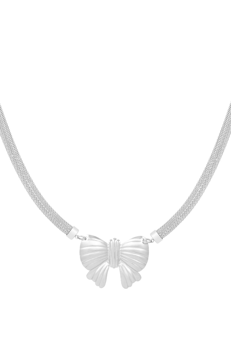 big statement bow necklace