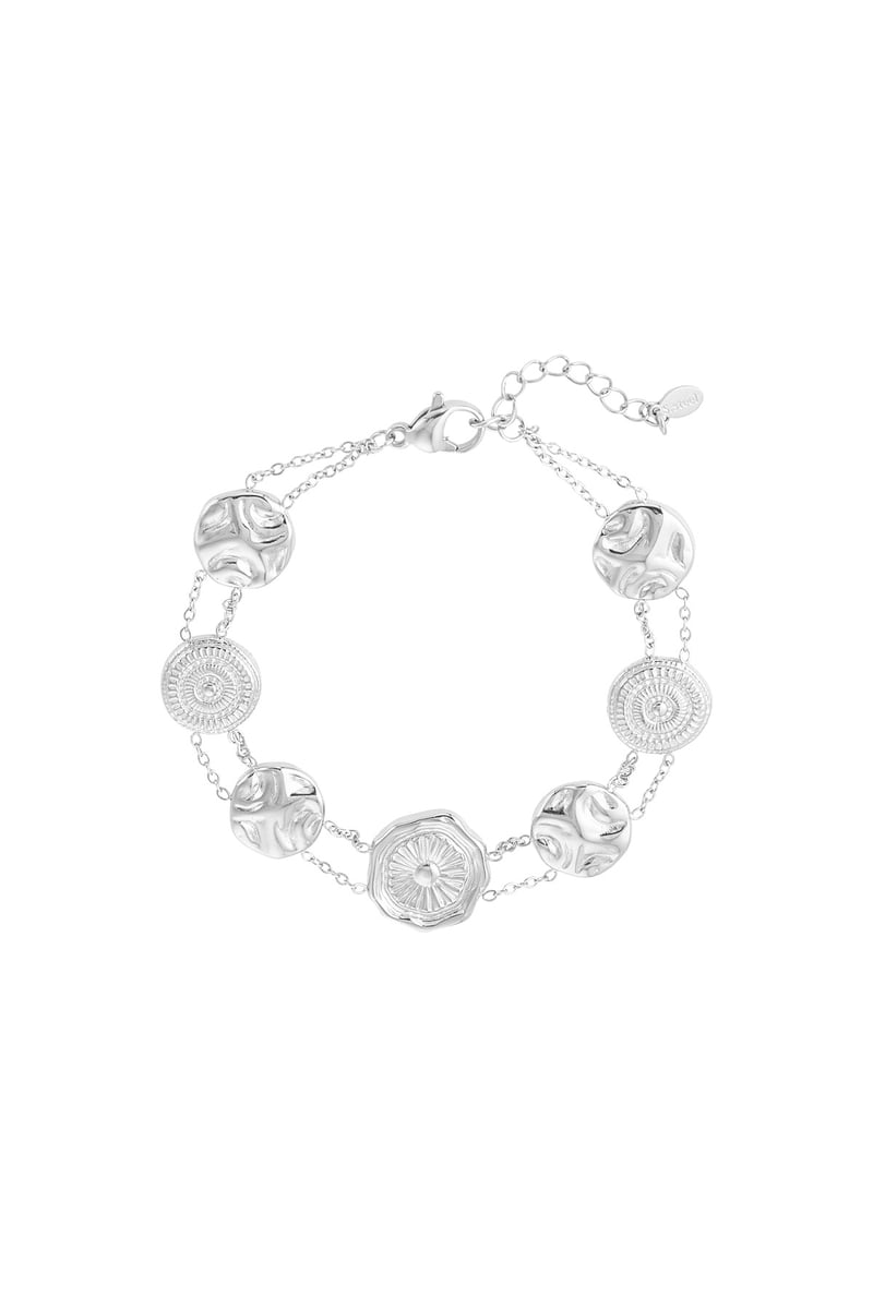 lucky coin bracelet