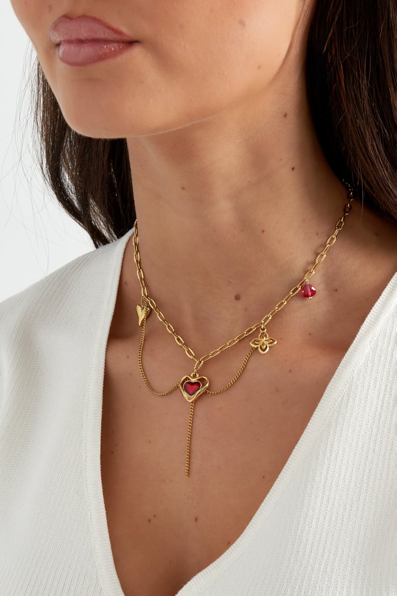 pulse of love charm necklace