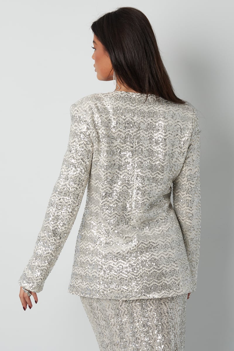 Glitter blazer