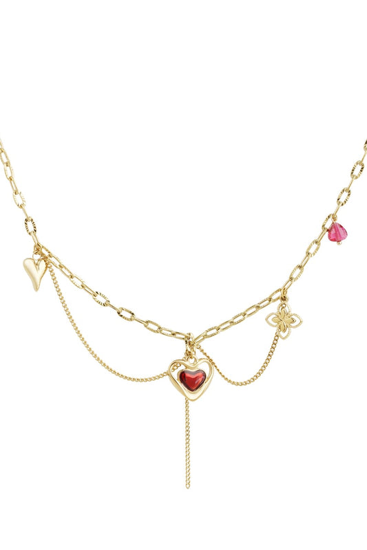 pulse of love charm necklace