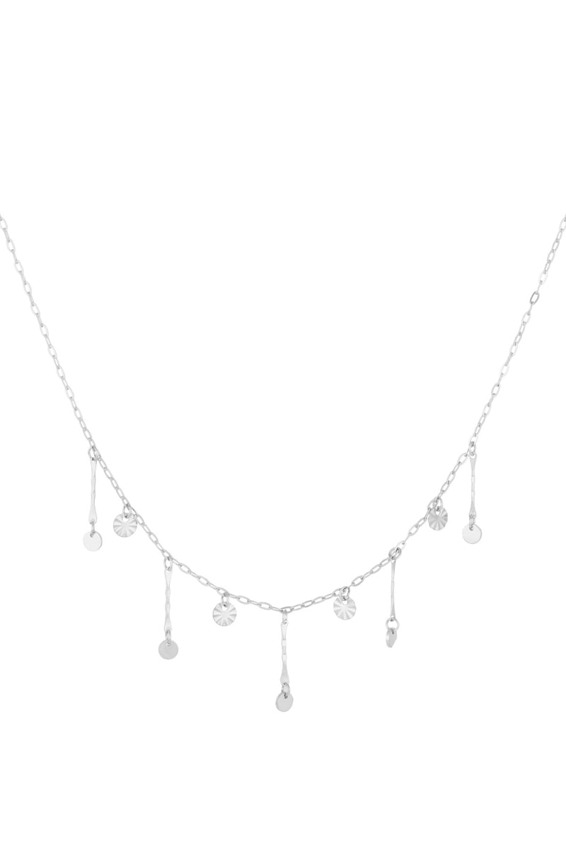 golden glimmer necklace