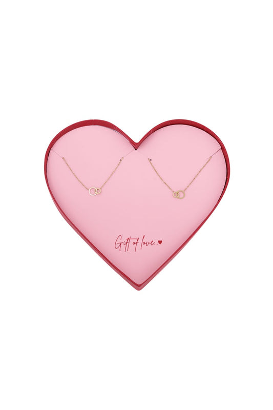 gift of love stainless steel infinity bracelets