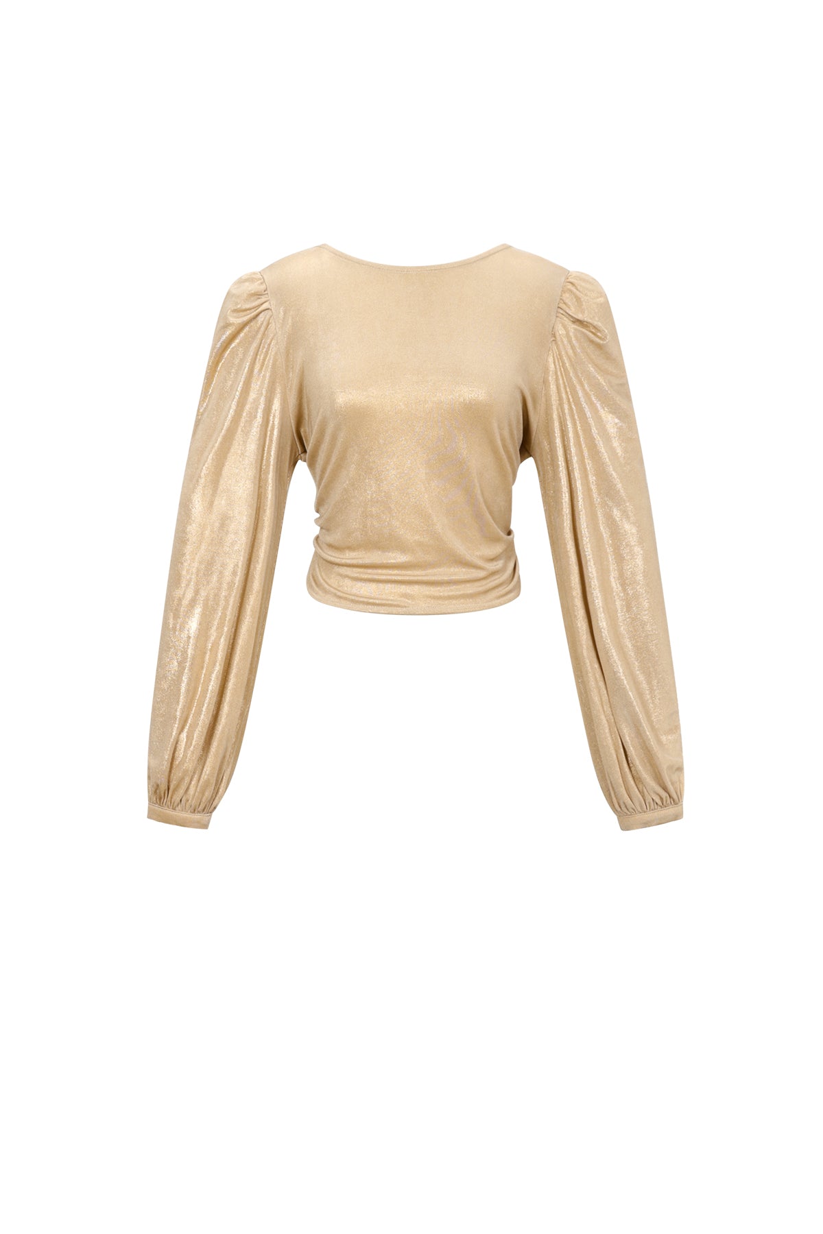 Polyester fiber (polyester) Long sleeve tops Solid color Sexy Fall/Winter  Clothes
