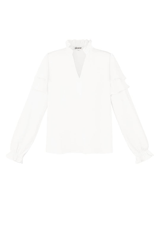Ruffle blouse