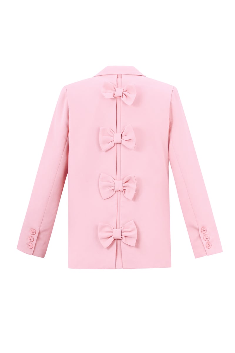 Blazer with bow