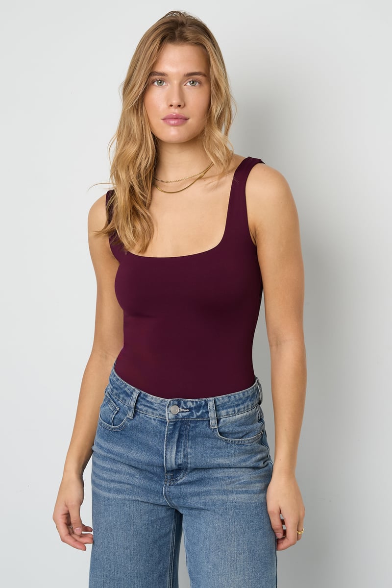 Shapewear sleeveless body basic