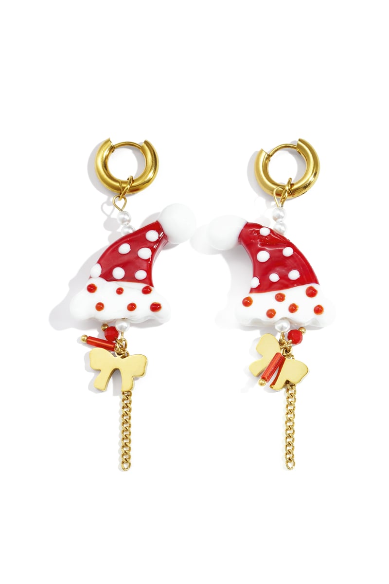 Stainless Steel Drop Earrings Cartoon Casual Christmas Simple Series Women's jewelry