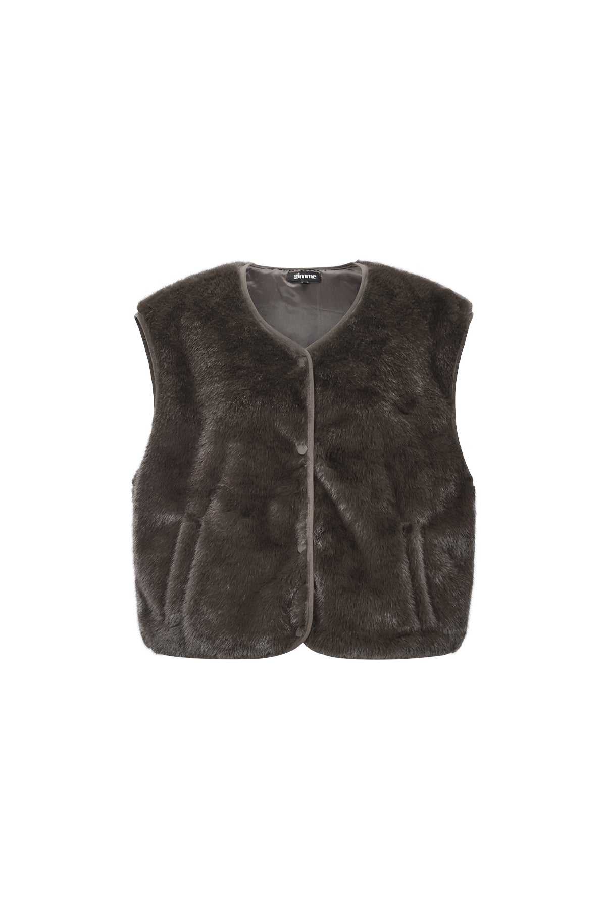 Polyester fiber (polyester) Vests Solid color Fall/Winter  Clothes