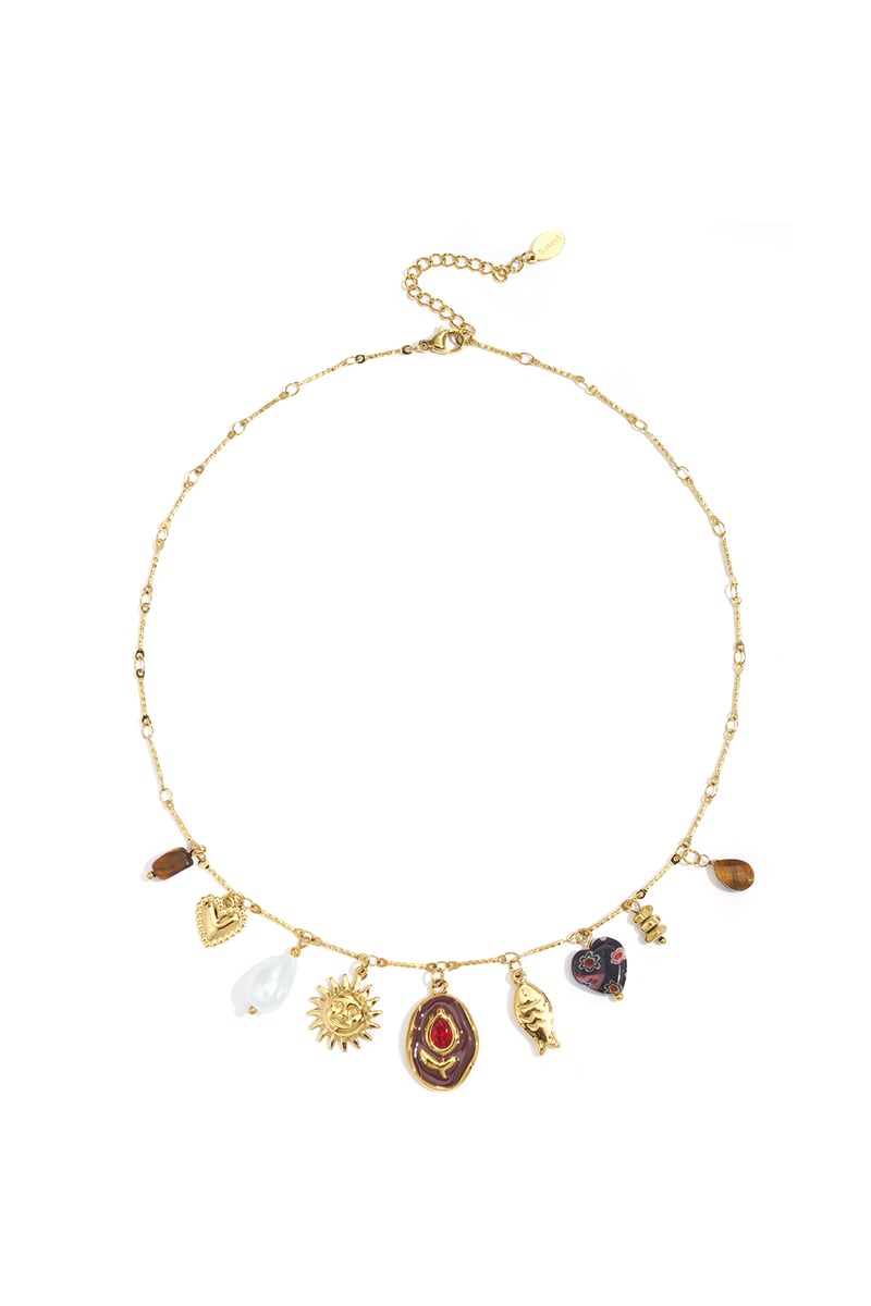 Stainless Steel Pendant necklaces Flower Casual Daily Luxurious Series Women's jewelry