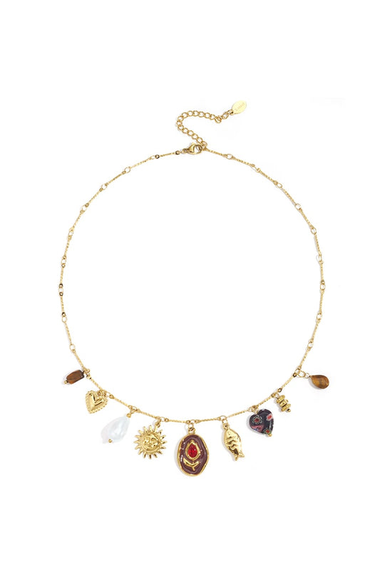 Stainless Steel Pendant necklaces Flower Casual Daily Luxurious Series Women's jewelry