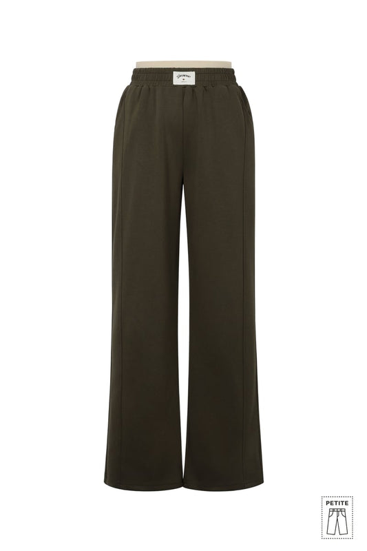 Polyester fiber (polyester) Straight pants Solid color Sporty All Fit  Clothes